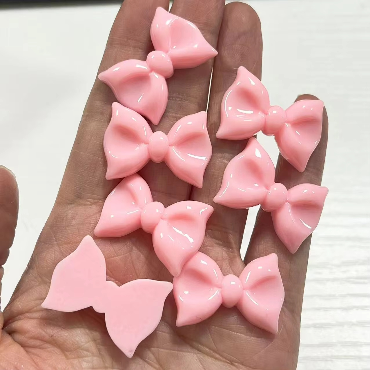 Phone Cases Junk - 10Pcs White Black Bow Tie Love