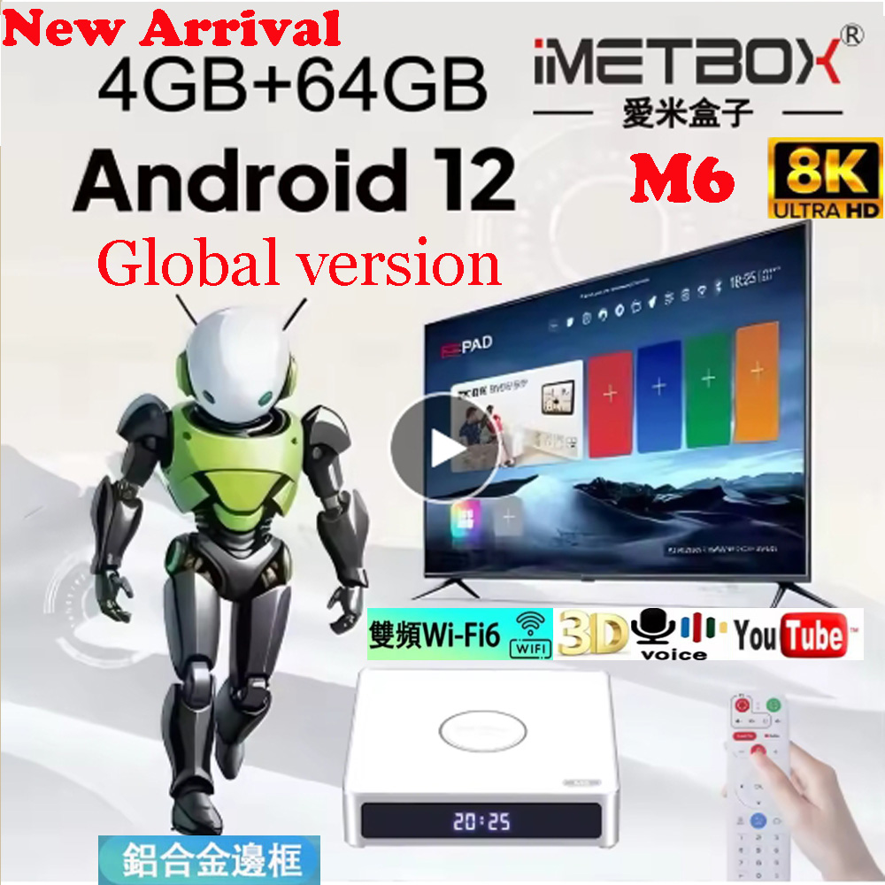 Phone Cases Uk - [Genuine]iMETBOX M6 Android12 TV Box 8K
