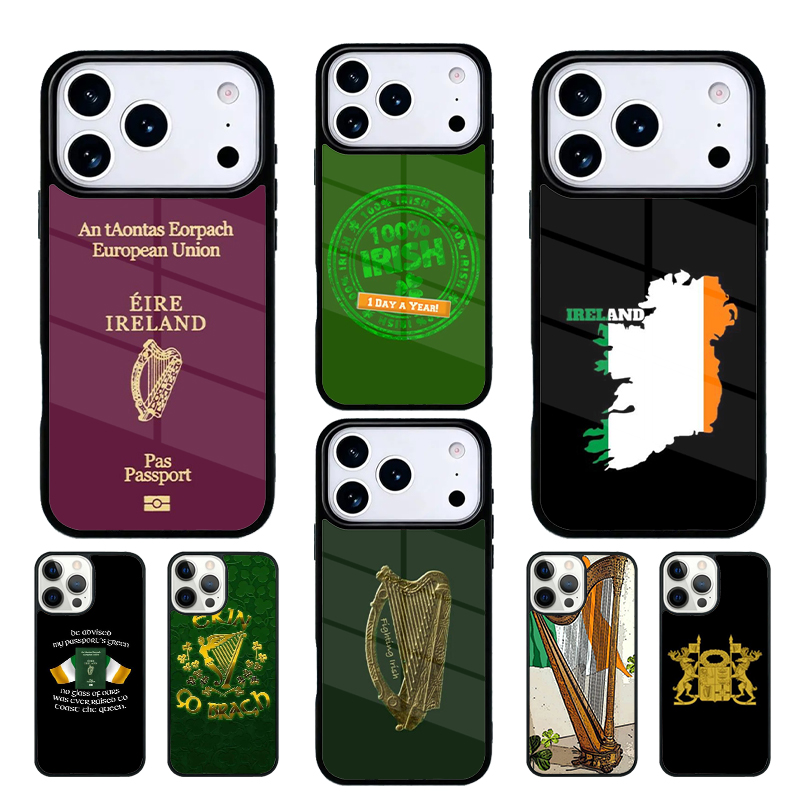 Phone Cases Ireland - Irish Passport Ireland Flag phone case