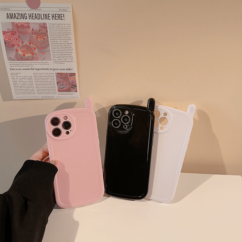 Phone Cases Xr Iphone - Korean Solid Colors Antenna Design Soft