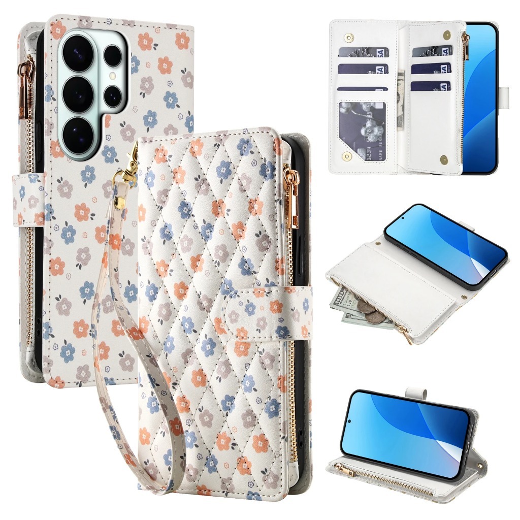 Phone Cases With Loop - Zipper Card Holder Wallet Crossbody Phone