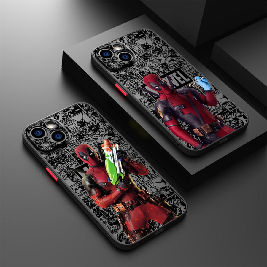 Phone Cases Xr Iphone - Marvel Funny Deadpool Case for iPhone