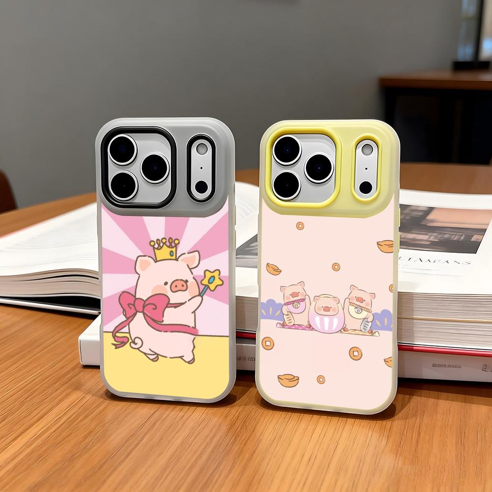 Phone Cases Clear - LuLu The Piggy Phone Case Clear