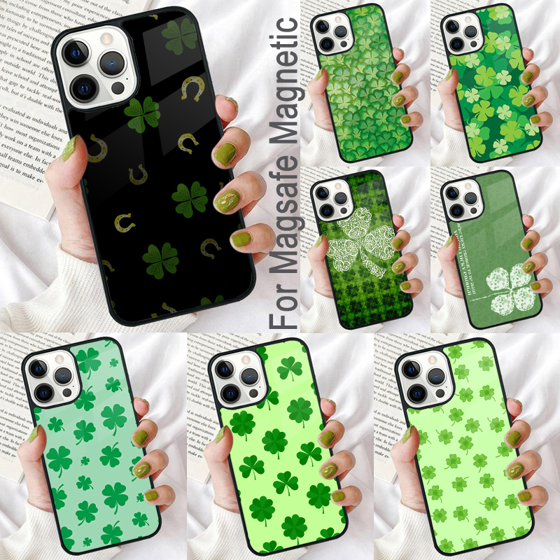 Phone Cases Ireland - Ireland Shamrock Lucky Soft Phone Case