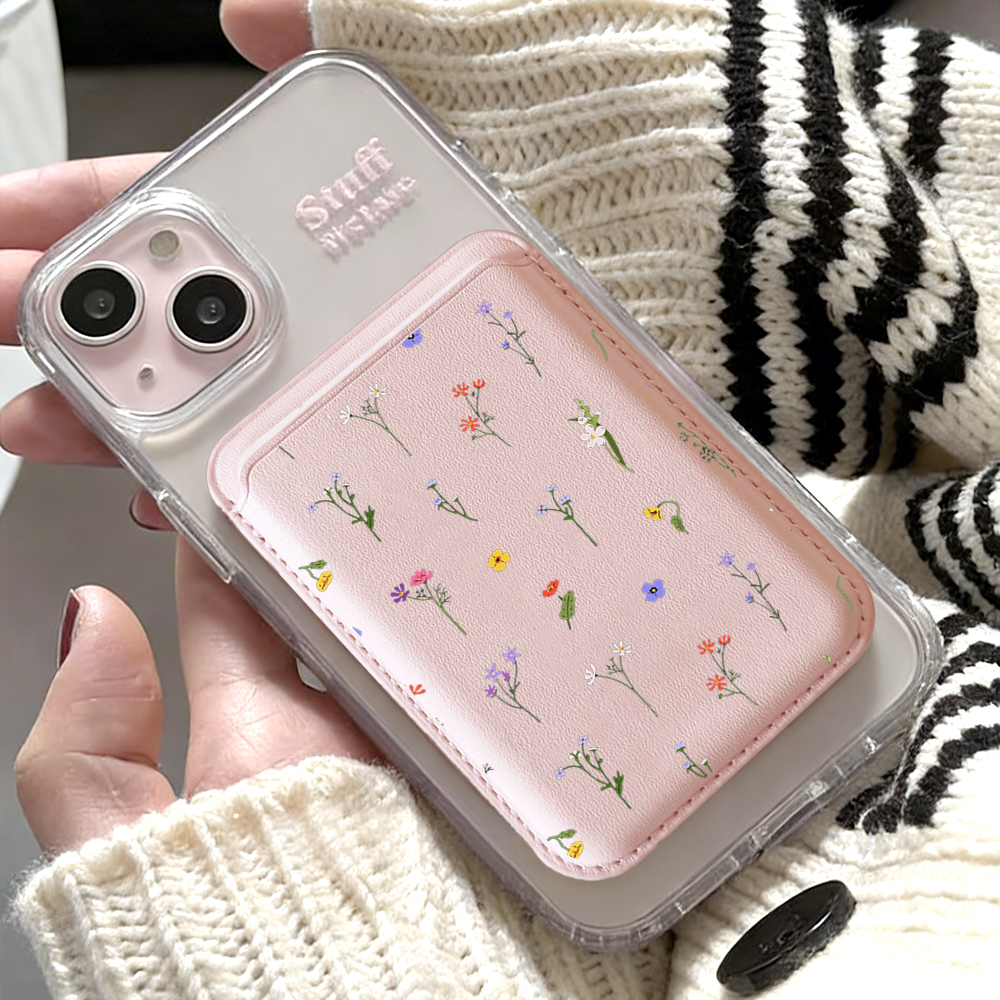 Phone Cases With Wallet On Back - Leather Card Wallet Cover Magnetic Phone