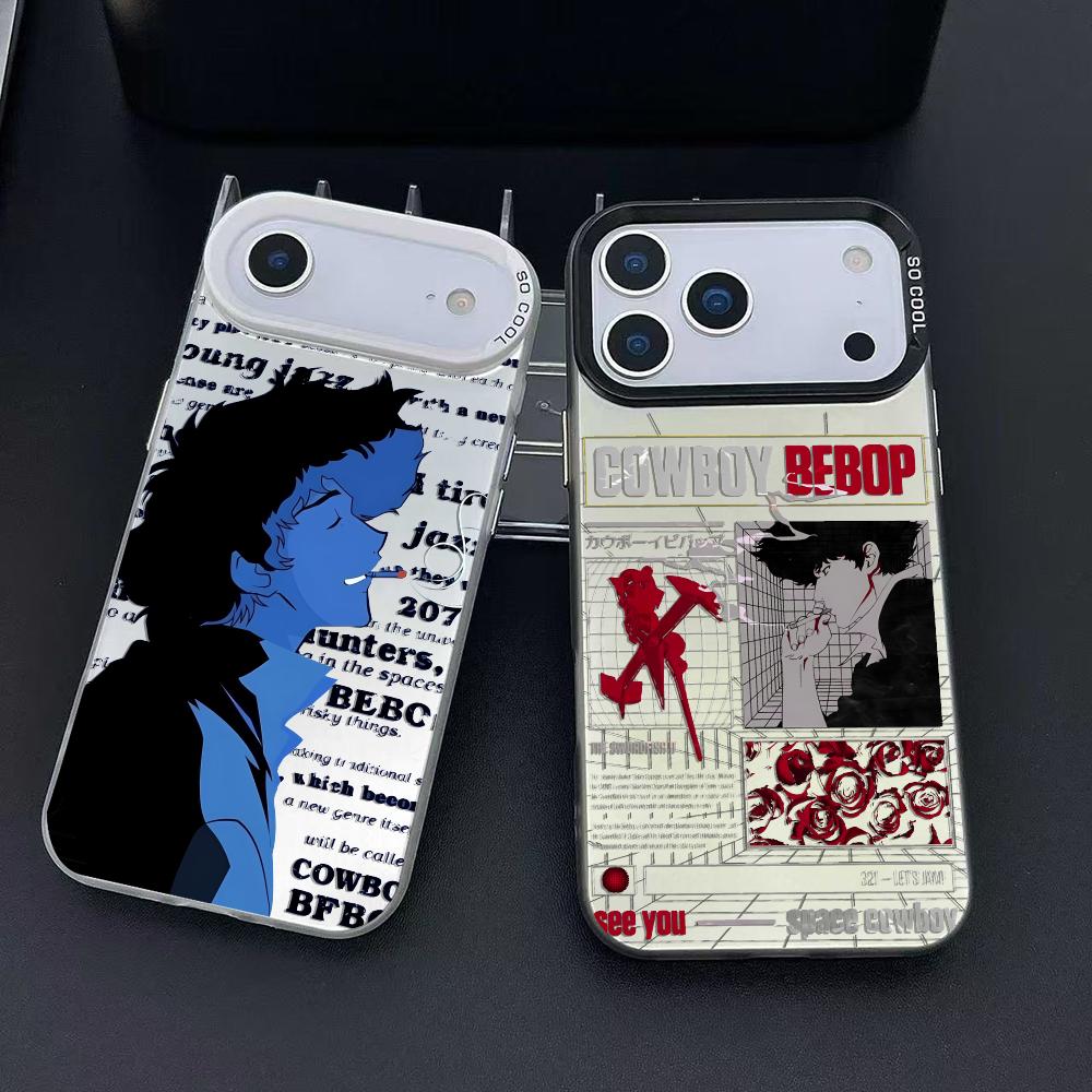 Phone Cases Iphone 16 Pro Max - C-Cowboy Anime B-Bebop Phone Case For