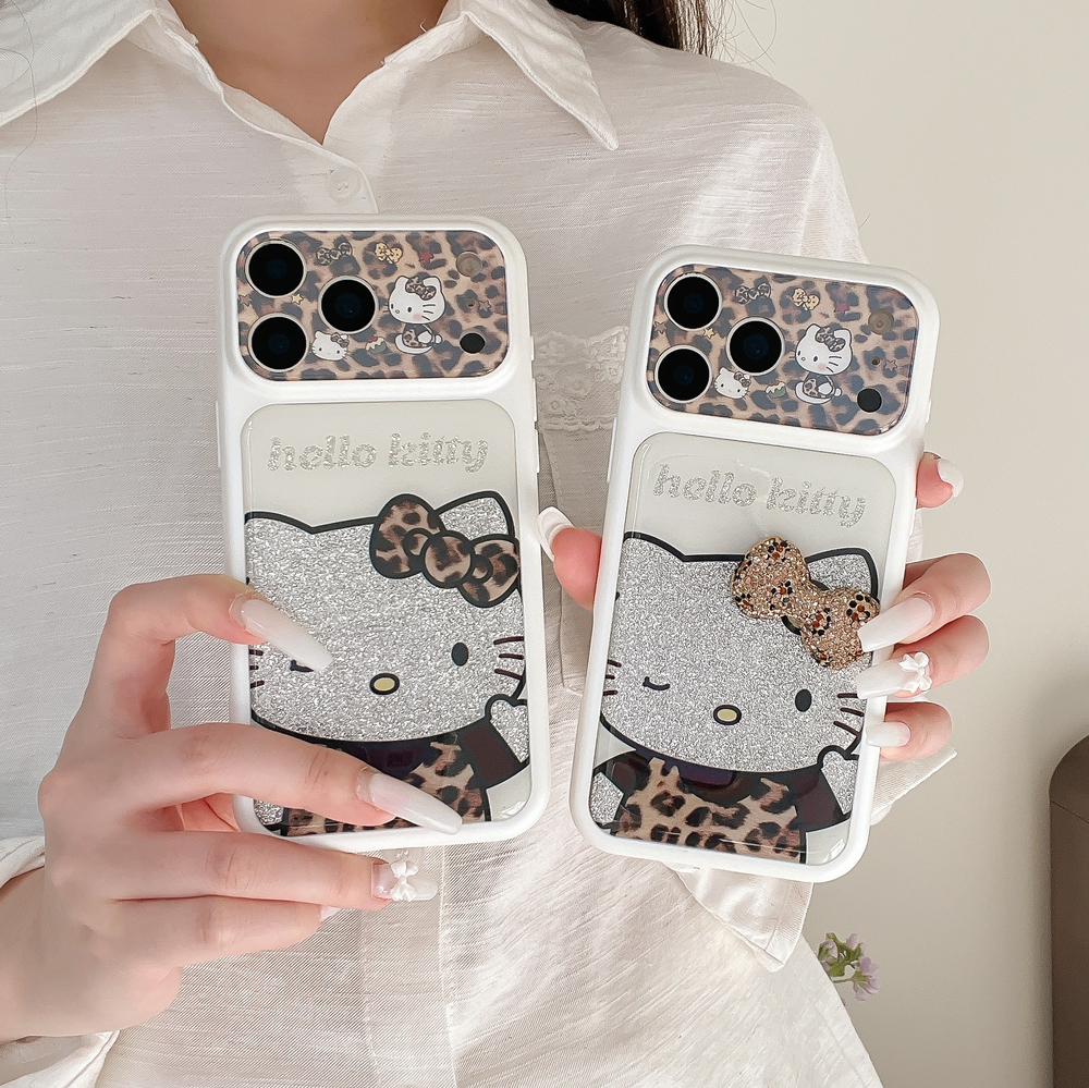 Phone Cases Leopard Print - Fashion Cute Cartoon Sanrio Hello Kittty