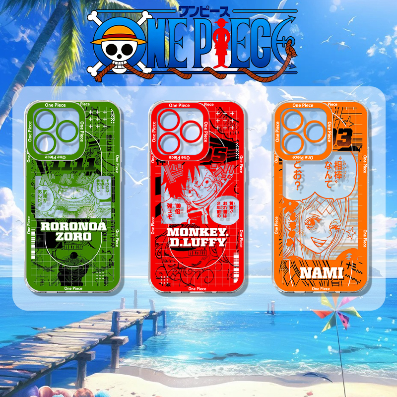 Phone Cases Clear - O-One Piece Monkey D. Luffy Roronoa