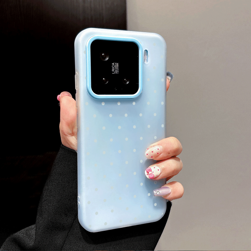 Adorable Light Blue Polka Dot  – Phone Cases Xiaomi recenzja i cena