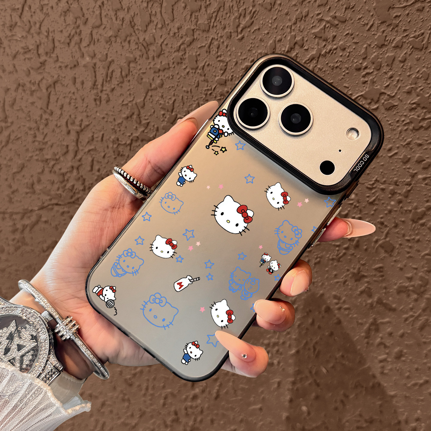 Cute Blue Hello Kitty Pattern  – Phone Cases Xr Iphone recenzja i cena