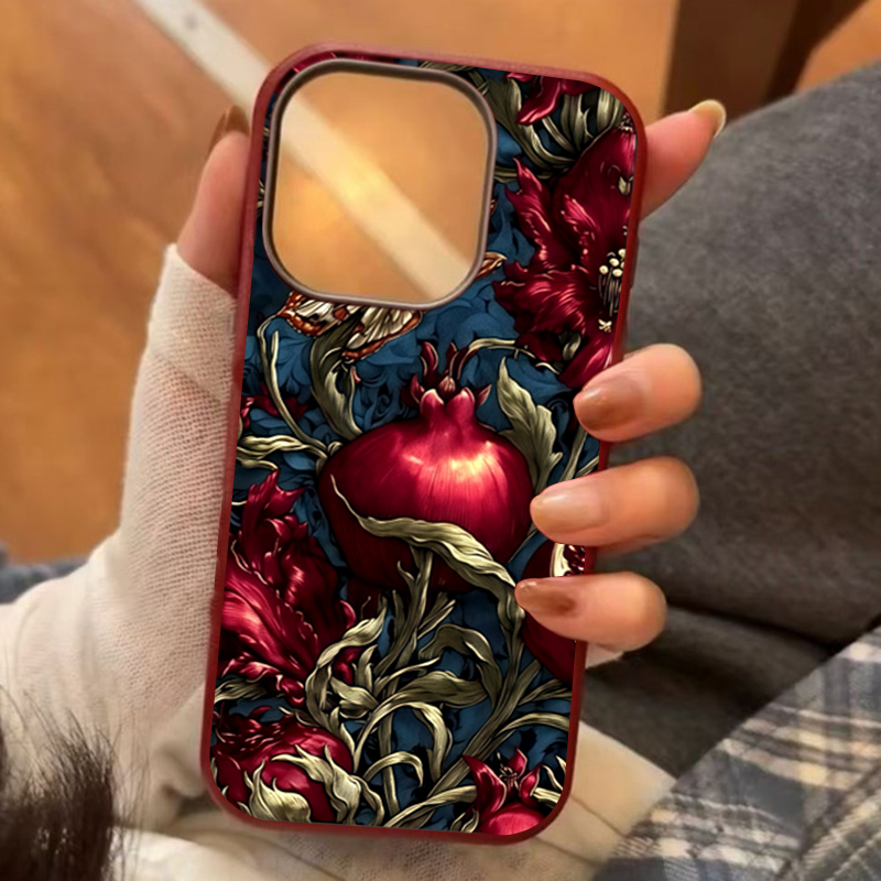 Vintage Pomegranate TPU Art Ph – Phone Cases Aesthetic recenzja i cena