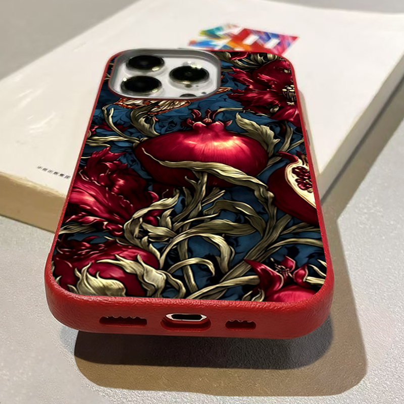 Vintage Pomegranate TPU Art Ph – Phone Cases Aesthetic recenzja i cena