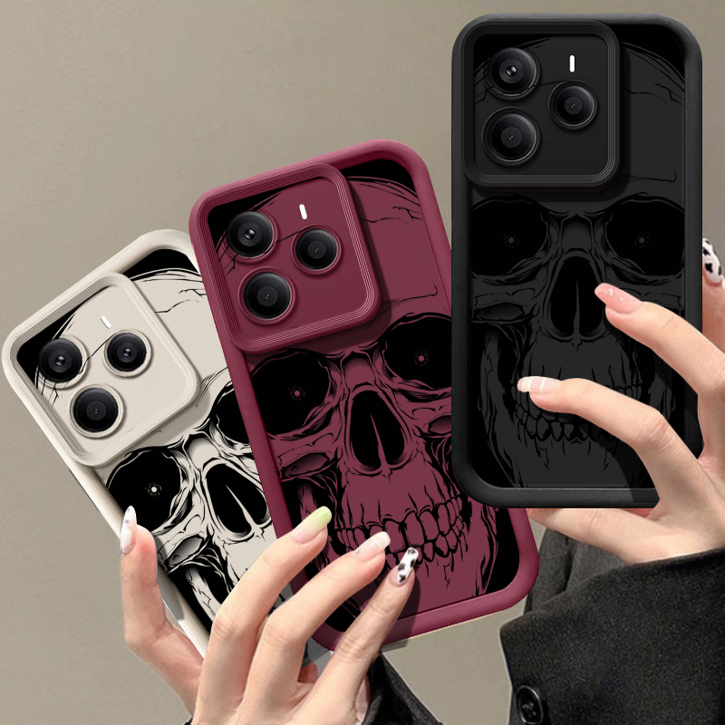 Cool Black Skull Print Phone C – Phone Cases Cool recenzja i cena