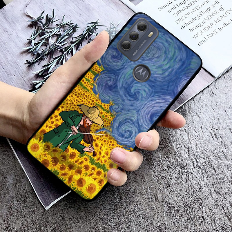 Van Gogh Sunflowers Cat Phone  – Phone Cases Jjk recenzja i cena