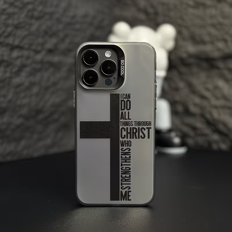 Anti Fingerprint Cross Bible P – Phone Cases Xr Iphone recenzja i cena