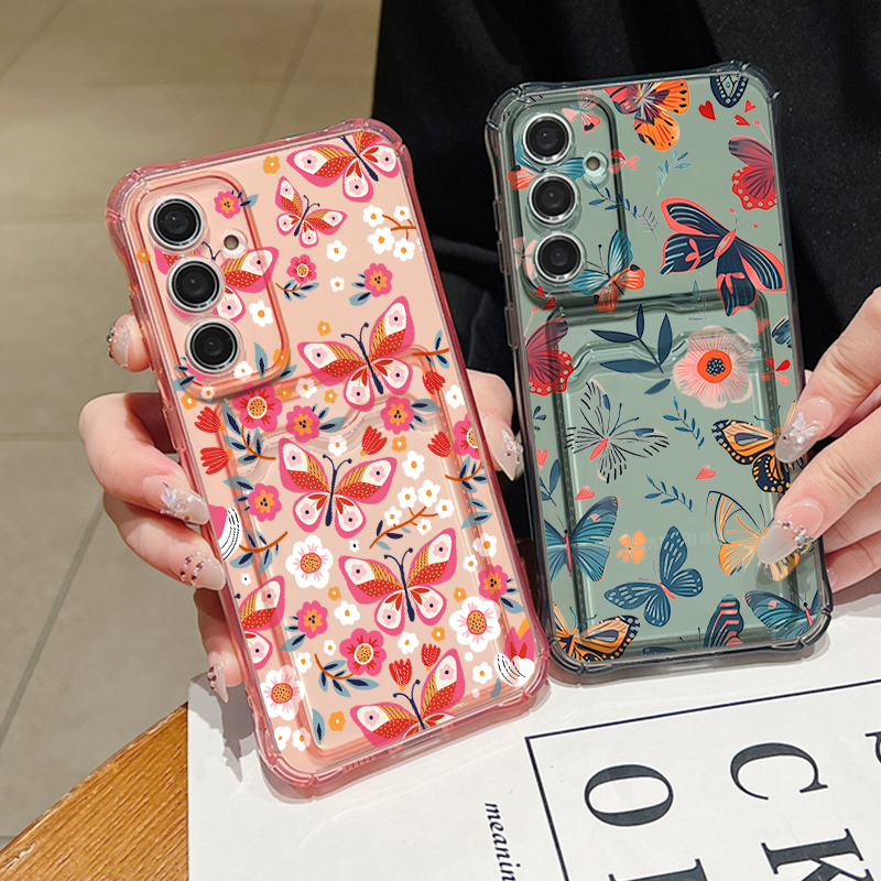 Flower Butterfly Pattern Clear – Phone Cases Clear recenzja i cena