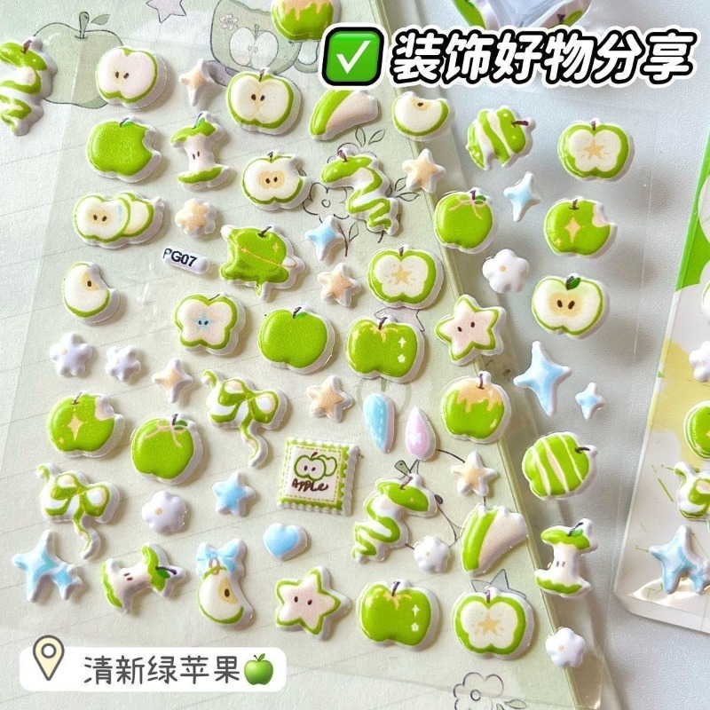 Dreamy fruit 3D Puffy Stickers – Phone Cases Aesthetic recenzja i cena
