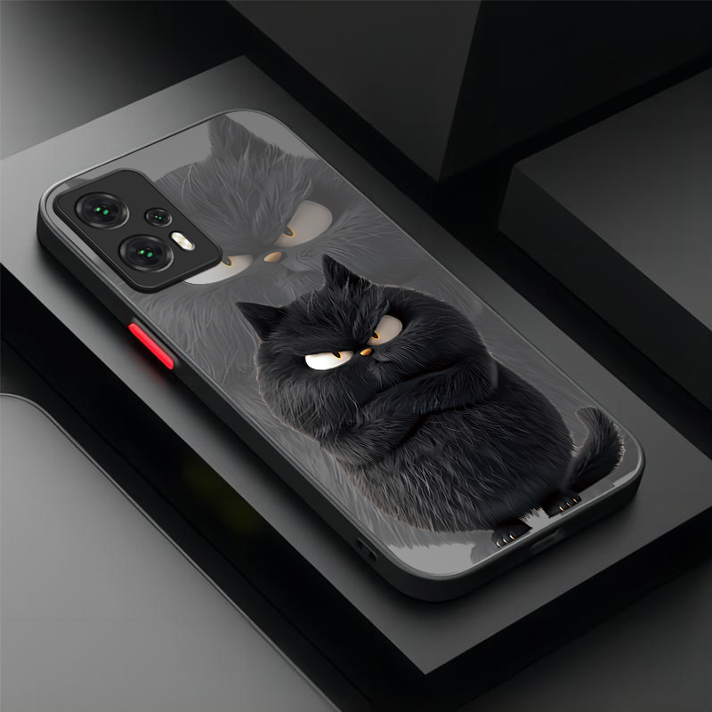 Cartoon Angry Cat Couple Style – Phone Cases Xiaomi recenzja i cena