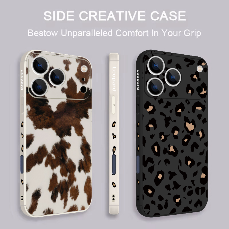 Leopard Print TPU Phone Case F – Phone Cases With Straps recenzja i cena