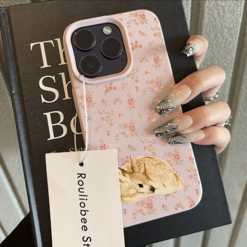 Cute Deer Full Floral Pattern  – Phone Cases Xr Iphone recenzja i cena