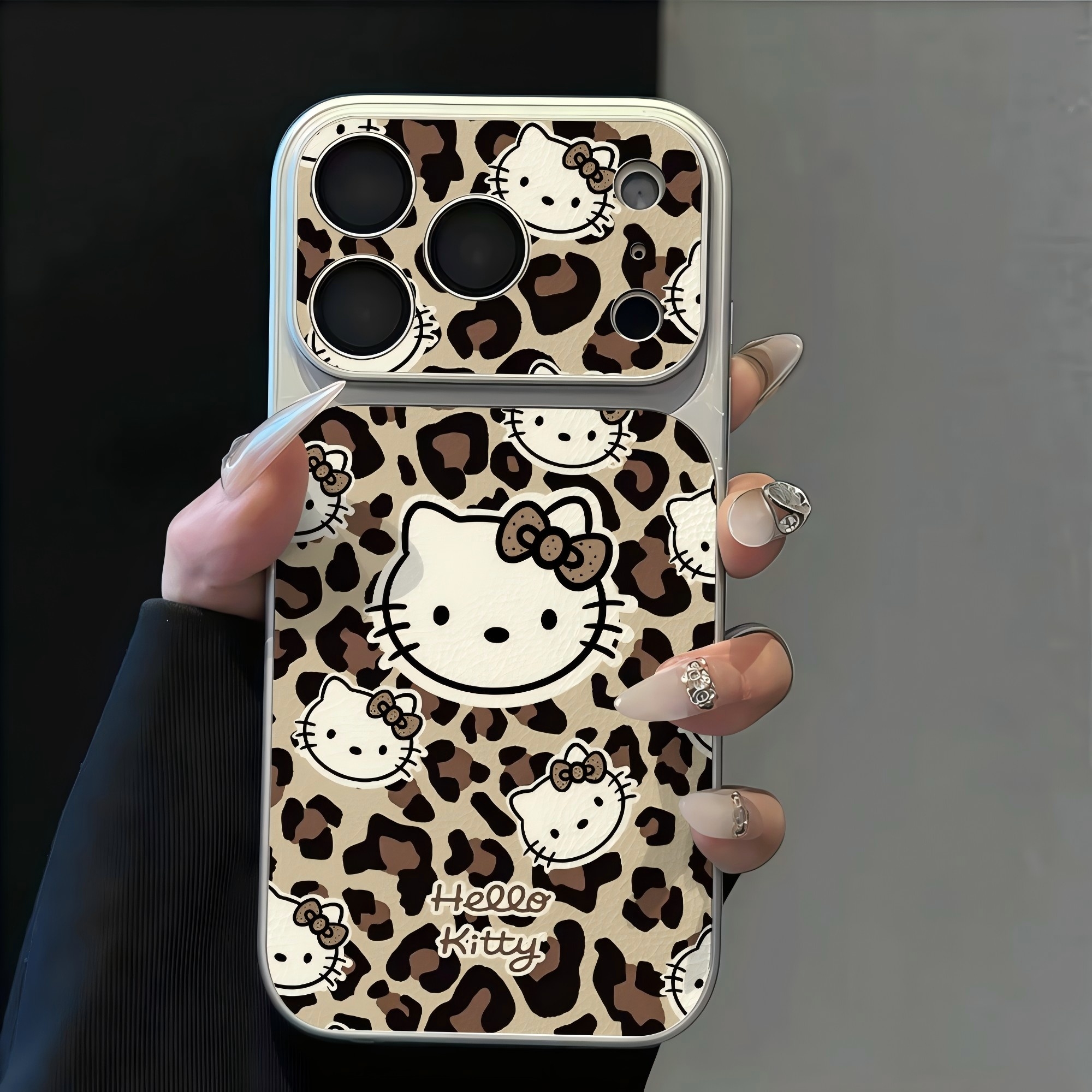 Leopard Print Hello Kitty Phon – Phone Cases Leopard Print recenzja i cena