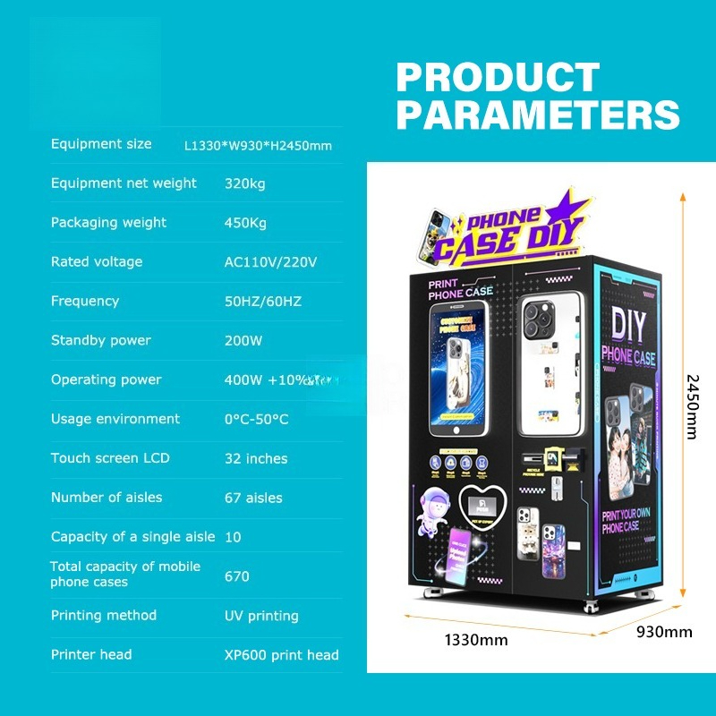 New Arrival Mobile Phone Case  – Phone Cases Vending Machine recenzja i cena