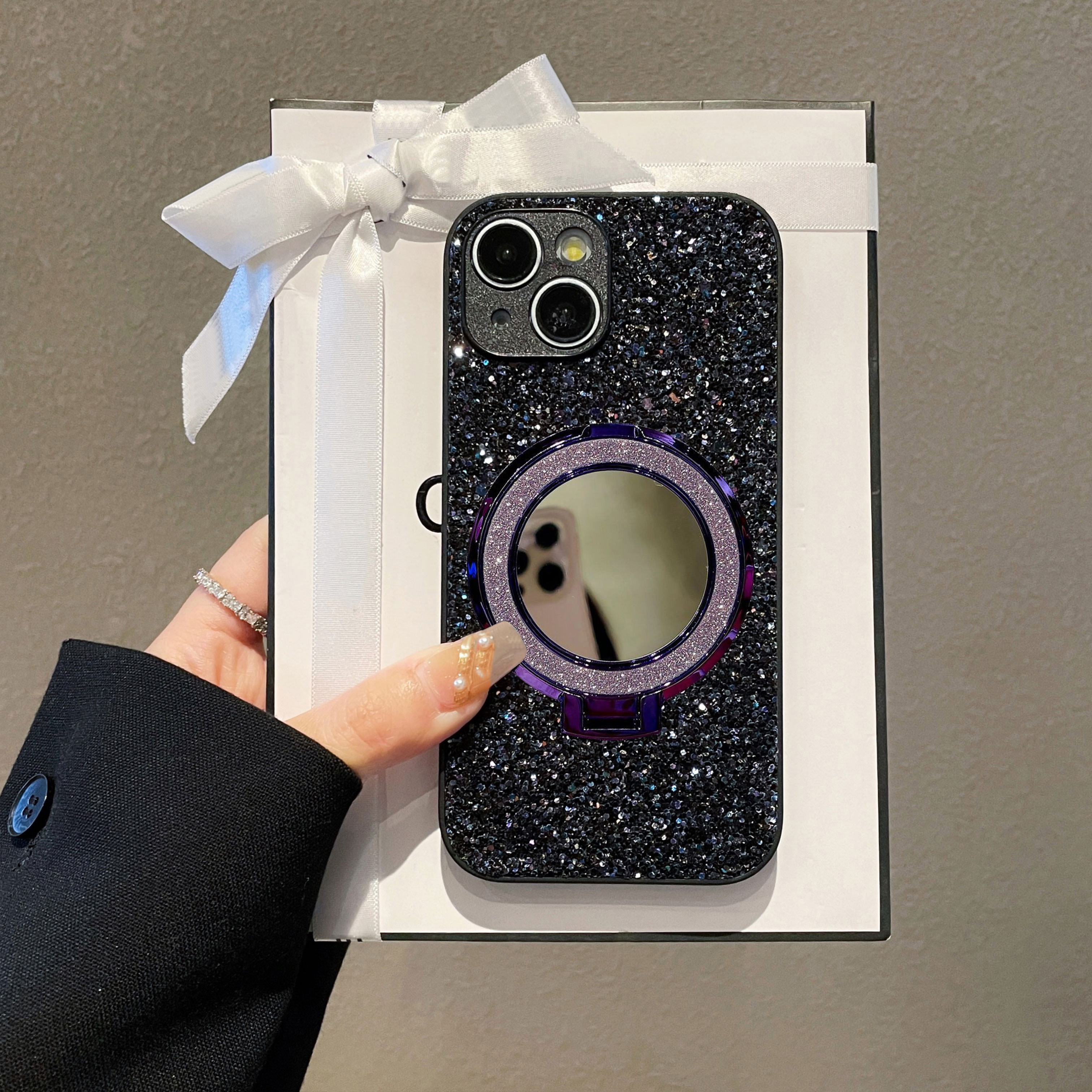 Glitter Leather Vogue Phone Ca – Phone Cases Vogue recenzja i cena