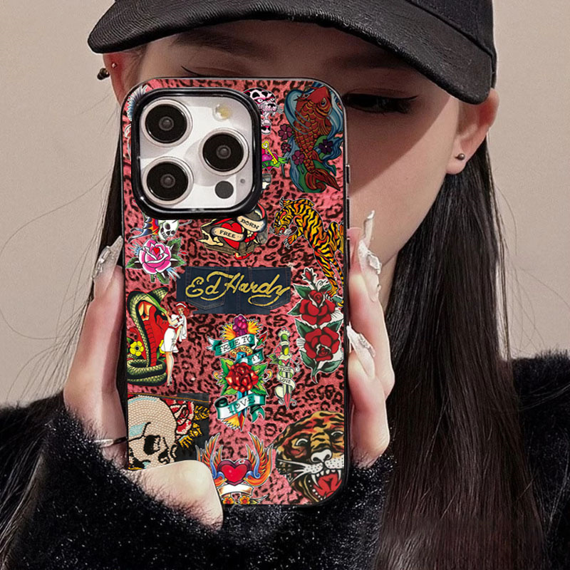 Leopard Print Skull Snake Tige – Phone Cases Leopard Print recenzja i cena
