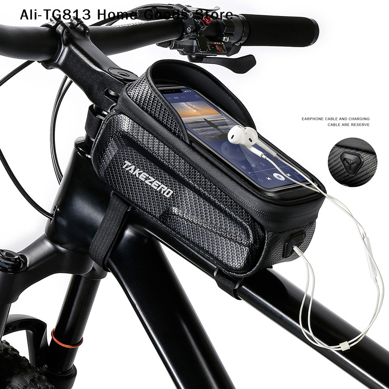 [TG813]Bicycle Bag Front Tube  – Phone Cases Youtube recenzja i cena