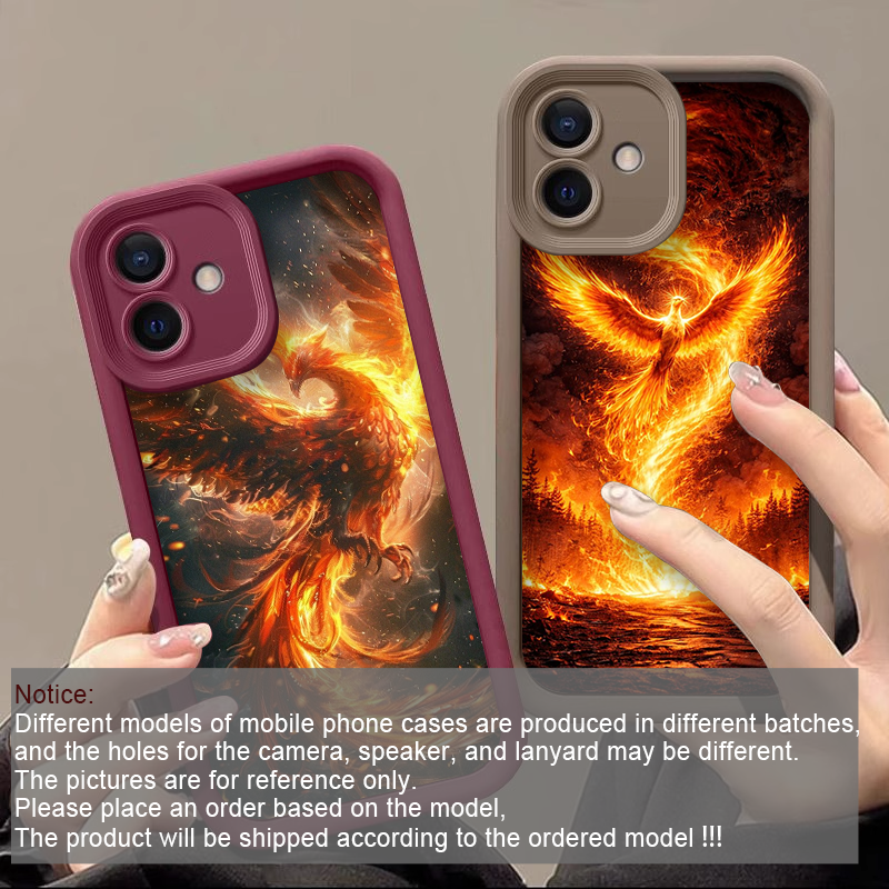Aesthetic Golden Phoenix Fire  – Phone Cases Aesthetic recenzja i cena