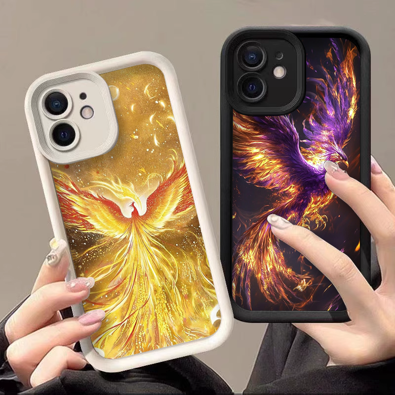 Aesthetic Golden Phoenix Fire  – Phone Cases Aesthetic recenzja i cena