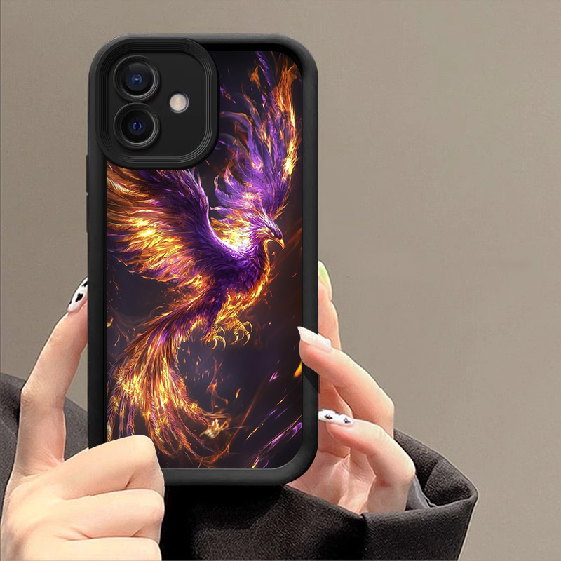 Aesthetic Golden Phoenix Fire  – Phone Cases Aesthetic recenzja i cena