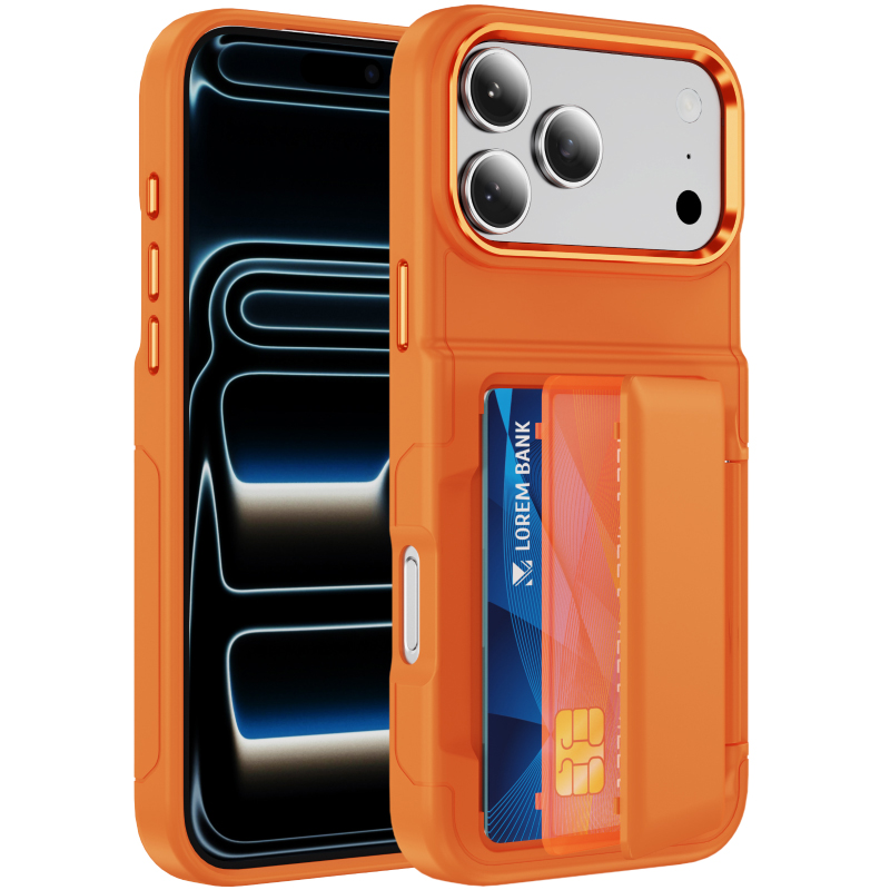 New Solid Color Frosted PC Wal – Phone Cases With Wallet On Back recenzja i cena