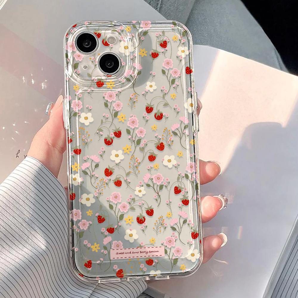 Aesthetic Floral Case For iPho – Phone Cases Aesthetic recenzja i cena