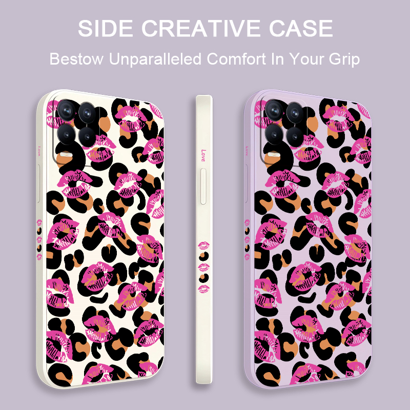 Lips Leopard Print Phone Case  – Phone Cases Leopard Print recenzja i cena