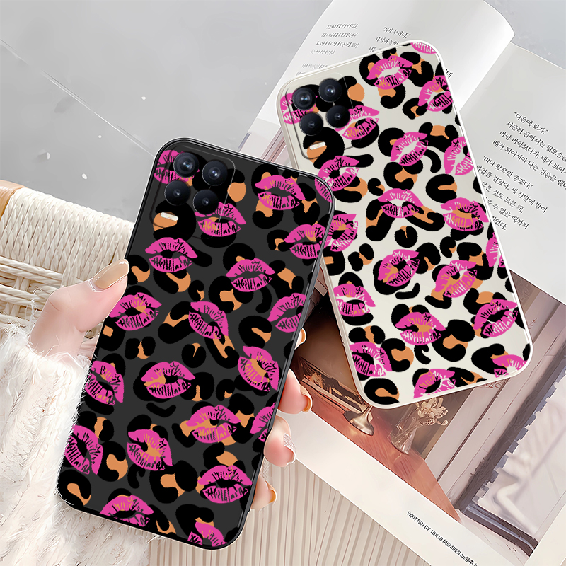 Lips Leopard Print Phone Case  – Phone Cases Leopard Print recenzja i cena