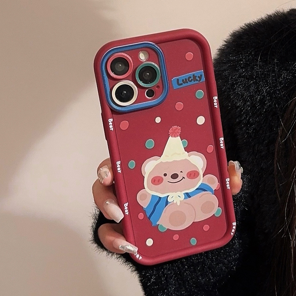 Cute Colorful Polka Dot Cartoo – Phone Cases With Straps recenzja i cena