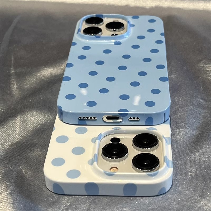 Simple Blue and White Dots Pho – Phone Cases Uk recenzja i cena