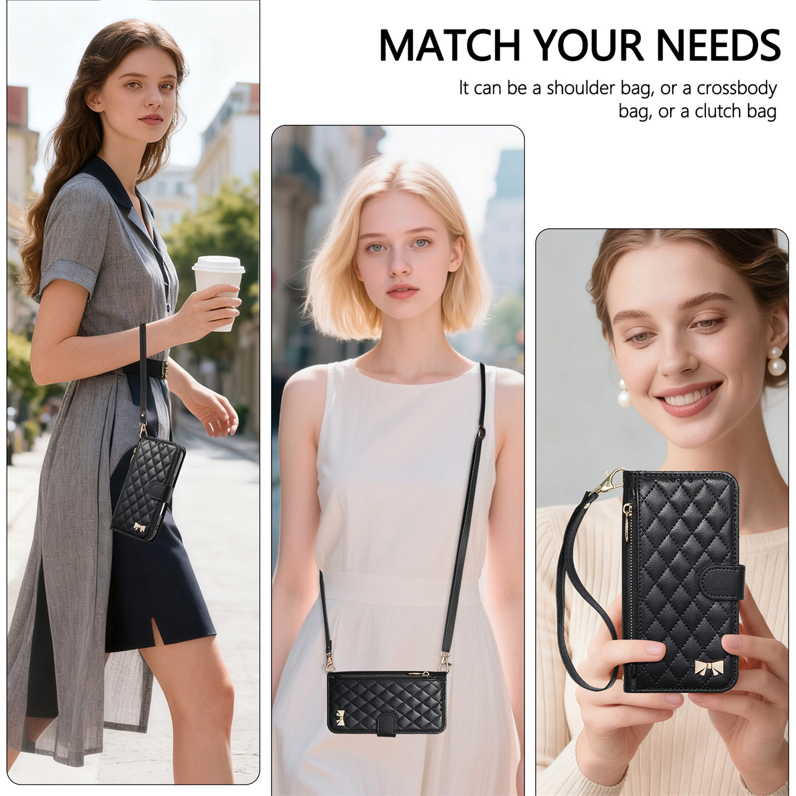 PU Leather Crossbody Flip Wall – Phone Cases With Straps recenzja i cena