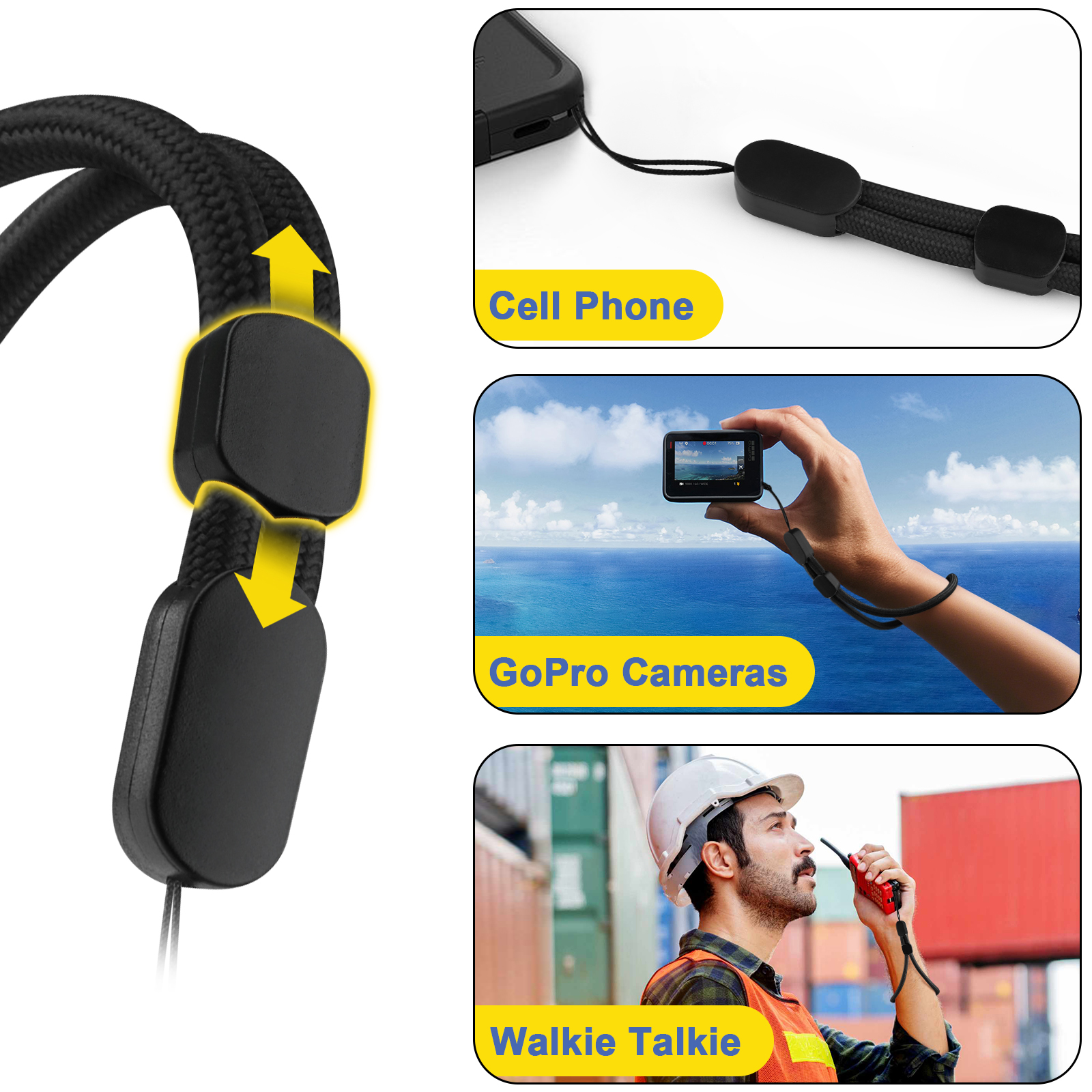 6Pcs/lot Hand Wrist Strap Lany – Phone Cases With Straps recenzja i cena
