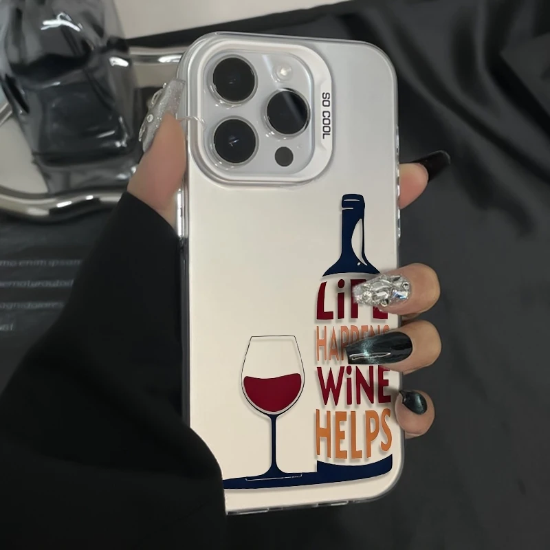 Funny Wine Quote Phone Case fo – Phone Cases Xr Iphone recenzja i cena