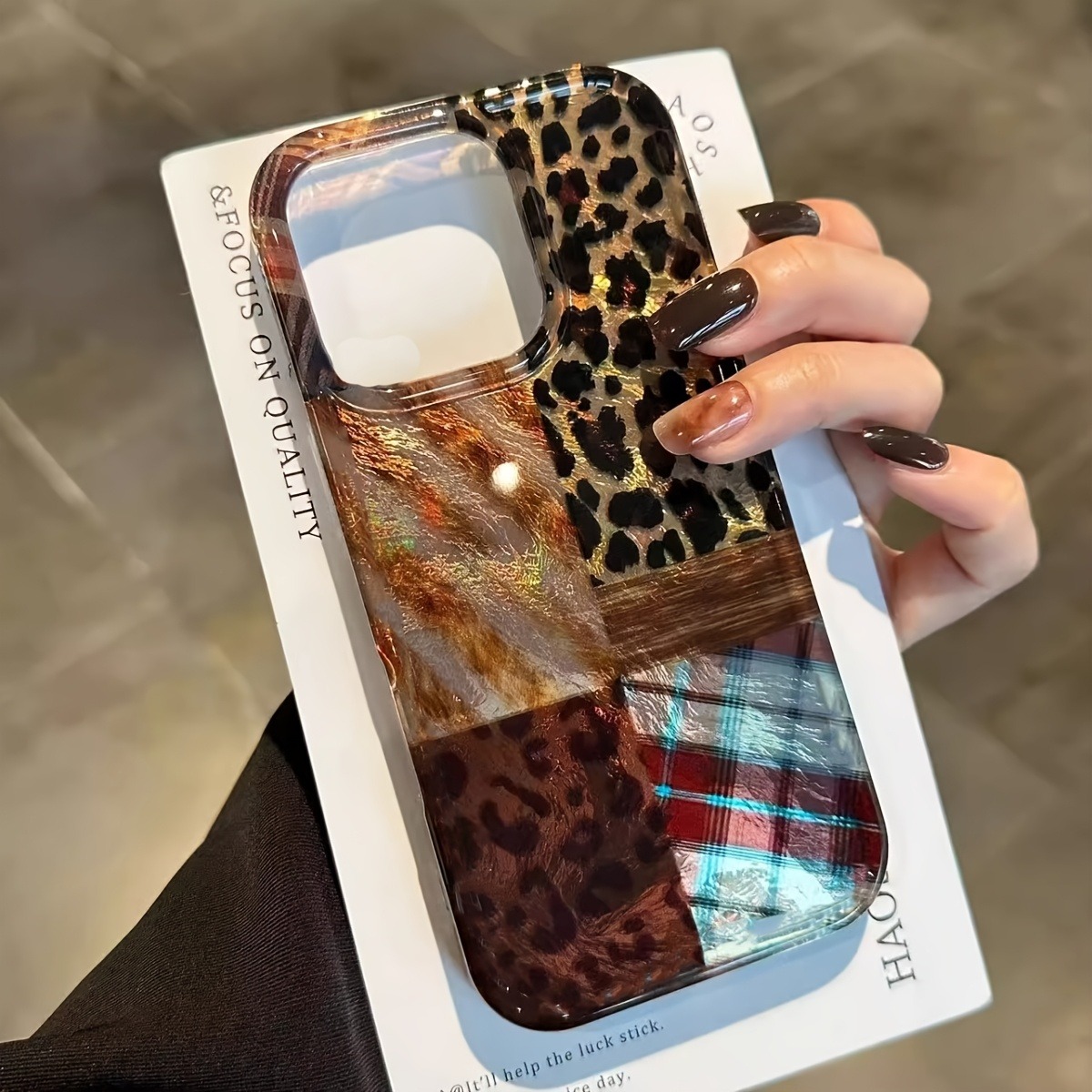 High-End Leopard Print And Tin – Phone Cases Cool recenzja i cena
