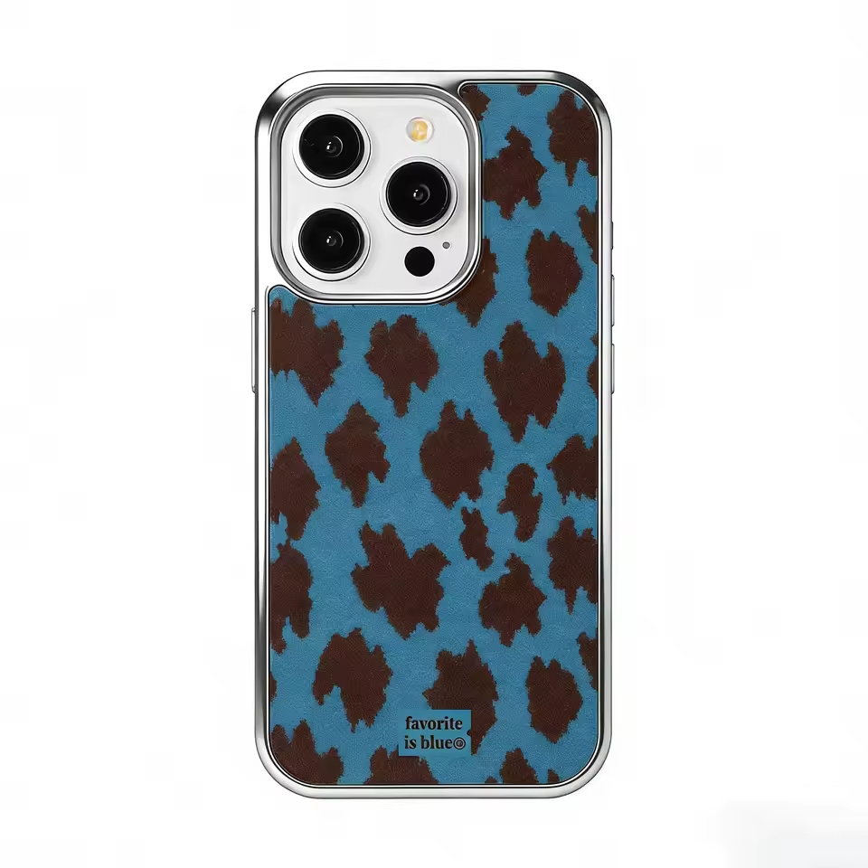 Korean Luxury Star Milk Flower – Phone Cases Leopard Print recenzja i cena