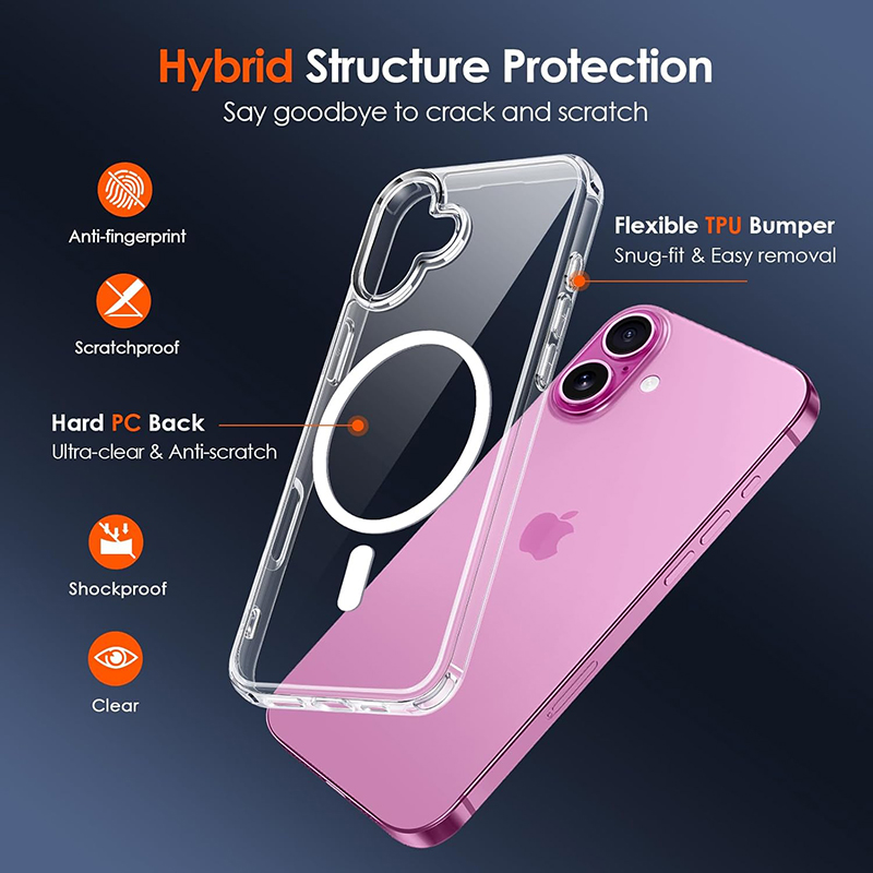 Magnetic Case For iPhone 16 15 – Phone Cases Junk recenzja i cena