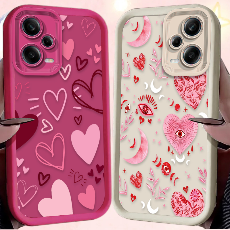 Pink Heart-shaped Phone Case f – Phone Cases Xiaomi recenzja i cena
