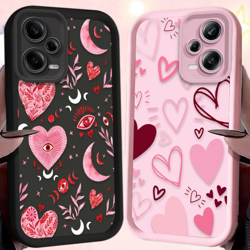 Pink Heart-shaped Phone Case f – Phone Cases Xiaomi recenzja i cena