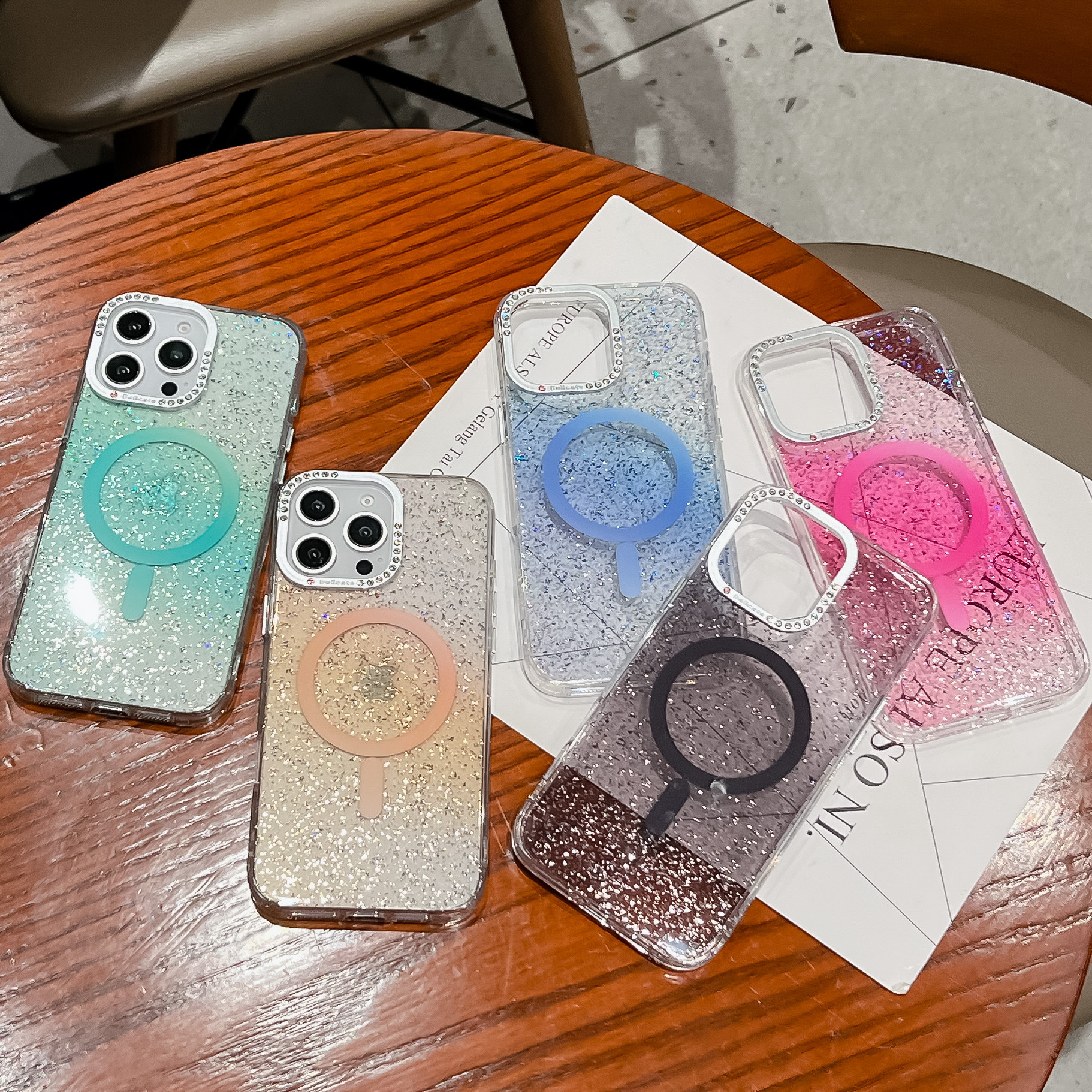 Luxury Bling Glitter Phone Cas – Phone Cases Vogue recenzja i cena