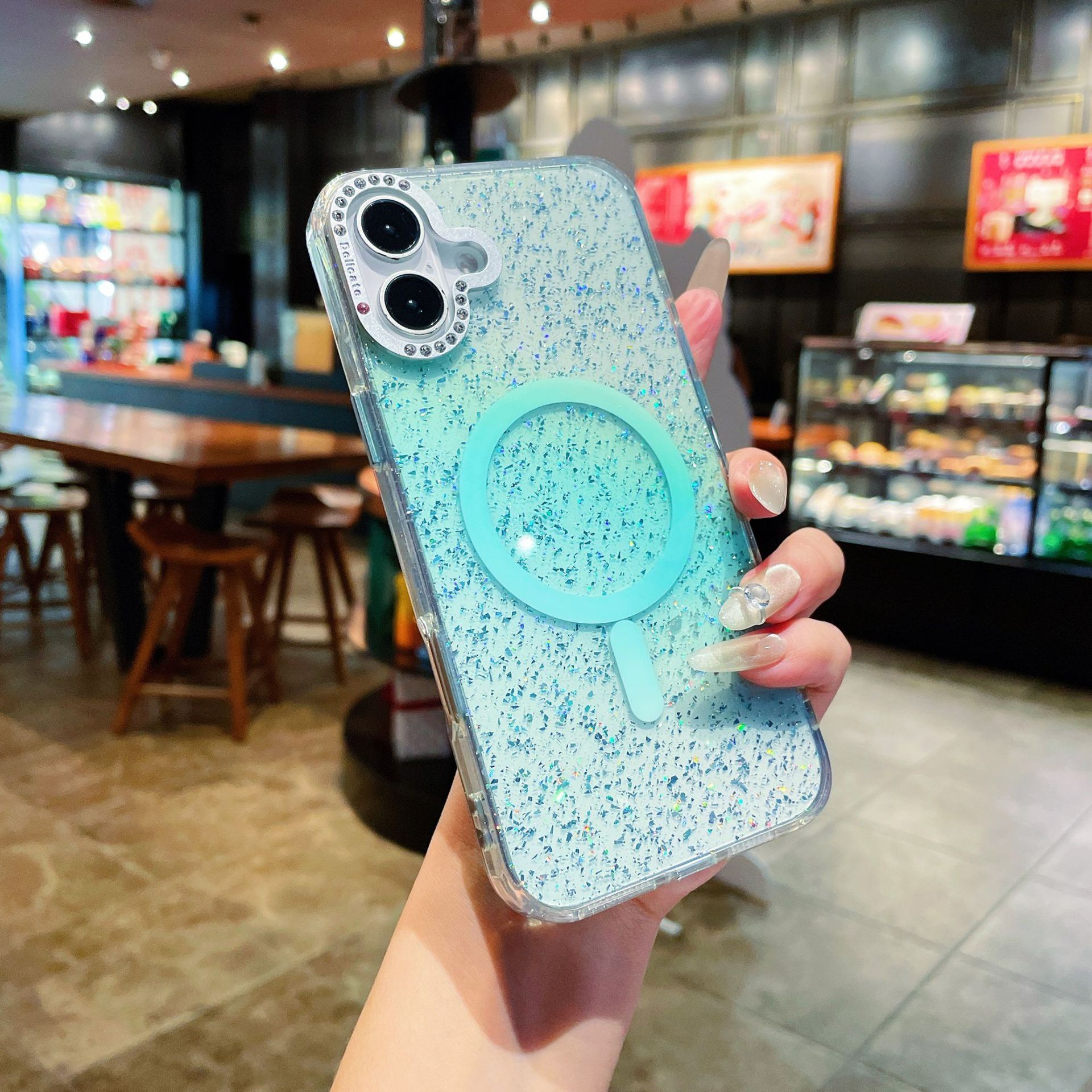 Luxury Bling Glitter Phone Cas – Phone Cases Vogue recenzja i cena