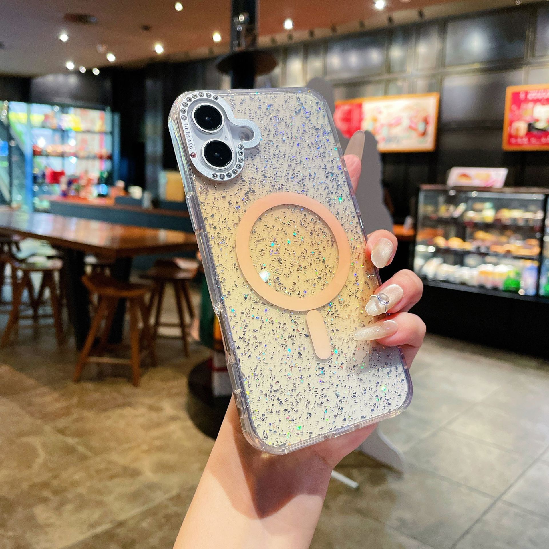 Luxury Bling Glitter Phone Cas – Phone Cases Vogue recenzja i cena