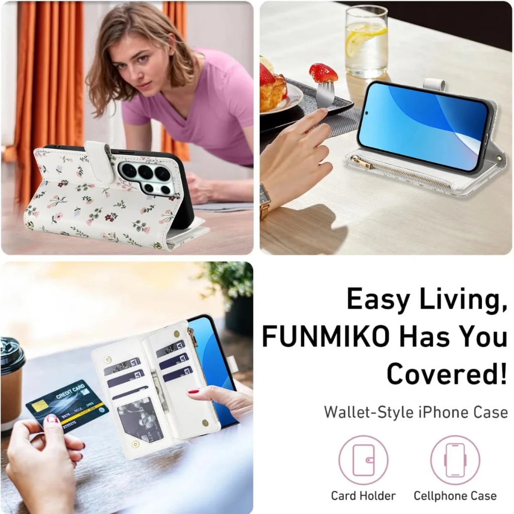 Zipper Card Holder Wallet Cros – Phone Cases With Loop recenzja i cena